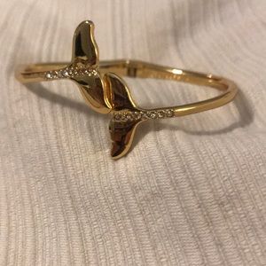 Kate Spade New York Whale Tail Hinged Bracelet